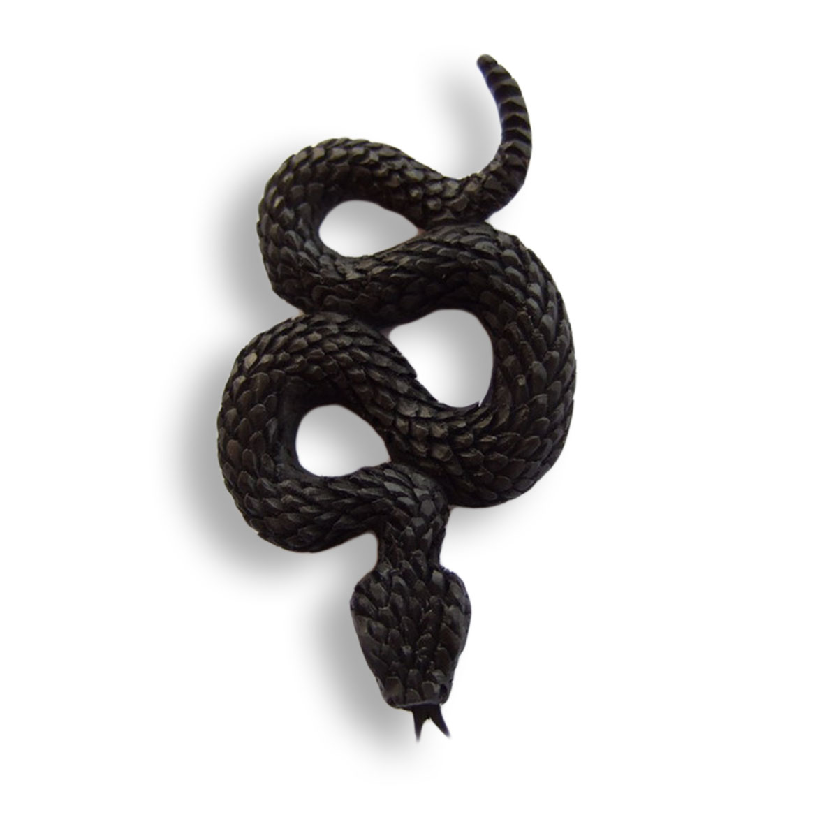Schlange Snake Amulett Anhänger Kette Black Horn PB213